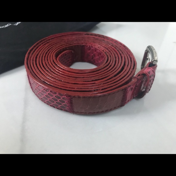 Dolce & Gabbana Python Wrap Around Belt. Authentic - Picture 4 of 7